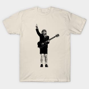 Retro Angus Young T-Shirt